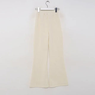 Patterned flare pants