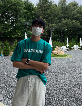 Saltrain Lettering Short Sleeve T-shirt (5 colors)