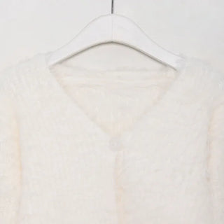 Soft cropped cardigan