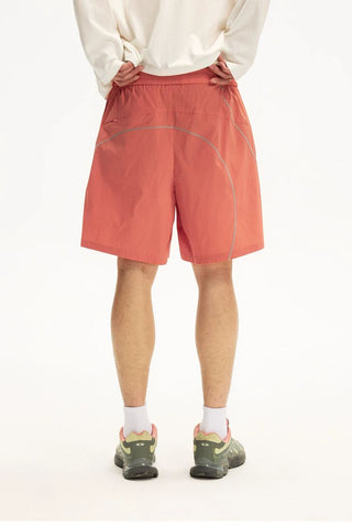 [Monterest] Water Repellent Contrast Stitch Shorts