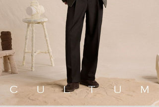 [CULTUM] Linen Blend Shirt Collar Jacket