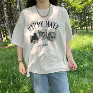 Happy Mate Cat T-Shirt