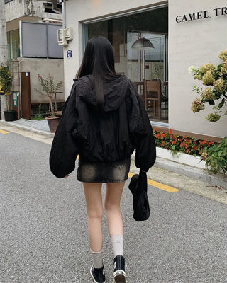 Hooded mountain parka