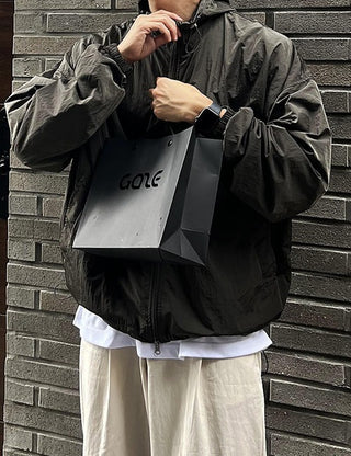 Bucket Hood Windbreaker Jacket (5 colors)
