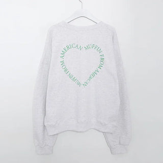 Back lettering sweatshirt