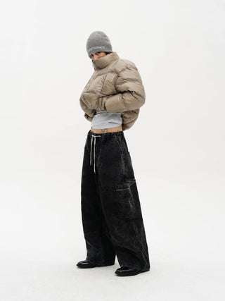 [MASONPRINCE] Washed Cotton Work Pants