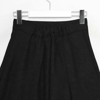 Flared long skirt