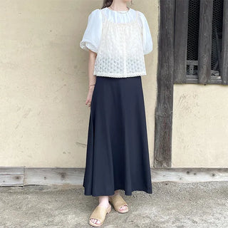 Volume puff blouse