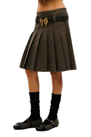 [Moromoro2] Houndstooth Doll Collar  Blazer/Skirt