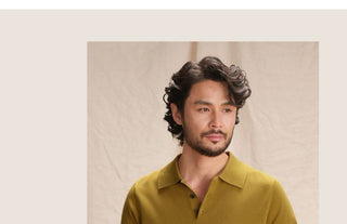 [CULTUM] Knit Polo Shirt