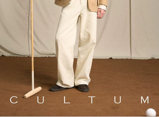 [CULTUM] Wool Blend Argyle V-Neck Knit Vest