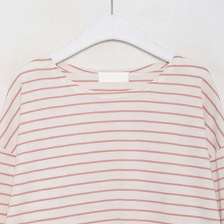 Oversized striped T-shirt