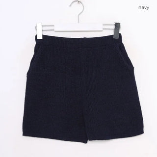 Pocket knit shorts