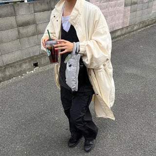 Vintage Long Anorak Coat