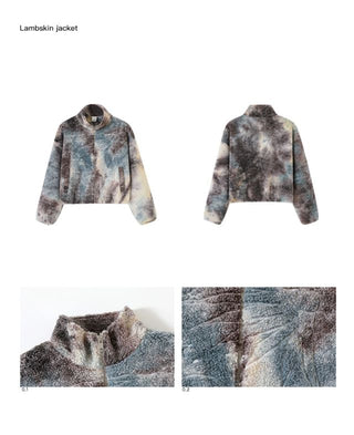 CONP Tie-Dye Sherpa Coat