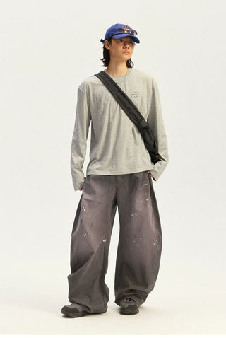 [Monterest] Quick-Dry Star Print Long Sleeve Tee