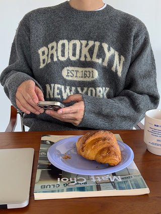 BROOKLYN Wool Brush Knit