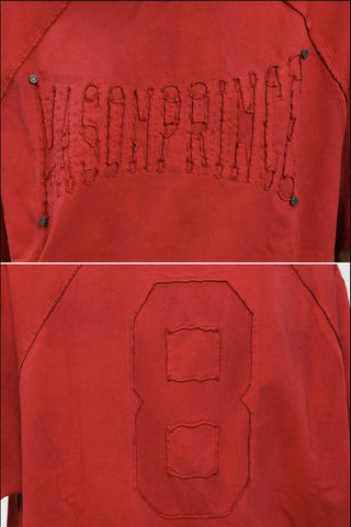 [MASONPRINCE] Deconstructed Patchwork Embroidered Tee