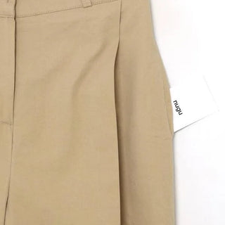 Pintuck Cotton Pants
