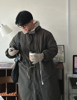 Snow Hooded Tumble Parka (2 colors)