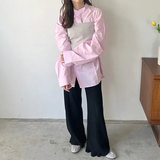 Frilled Rib Pants