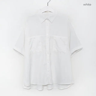 Loose-fit summer half shirt
