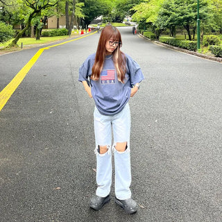 (Unisex) USA Print T-Shirt