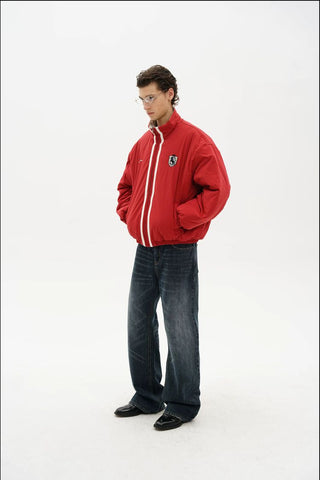 [MASONPRINCE] Reversible Padded Racing Jacket