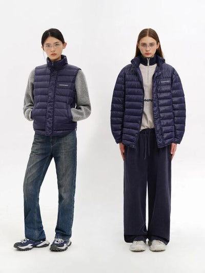 [MASONPRINCE] Lightweight Down Jacket & Vest