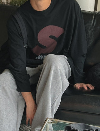S Pigment Long Sleeve Tee (2 colors)