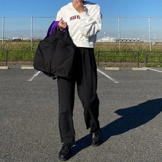 Wide-fit slacks