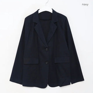 Basic linen jacket