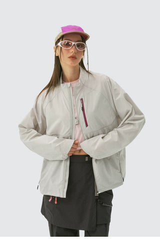 [Monterest] Packable Water-Resistant Zip-Up Jacket