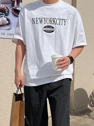 New York City High-Density Embroidered  T-Shirt