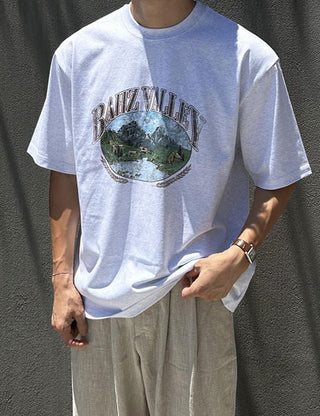 VALLEY Sturdy Short Sleeve T-shirt (2 colors)
