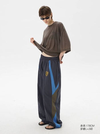 [MASONPRINCE] Team Badge Colorblock Track Pants