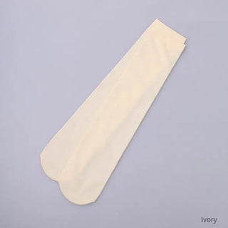 Sheer knee-high socks