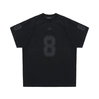 [MASONPRINCE] Combed Cotton No.8 Jersey T-Shirt
