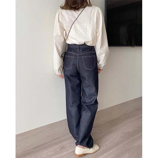 dail deep denim pants