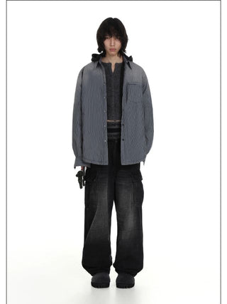 MASONPRINCE Washed Cotton Hooded Jacket