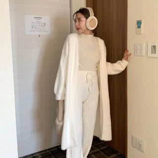 Soft long cardigan