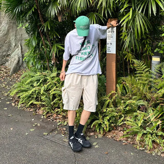 Nylon pocket shorts