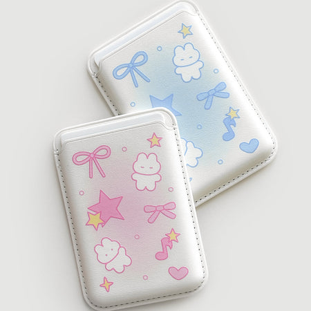 [Macsafe] Star candy MagSafe Leather Card Wallet