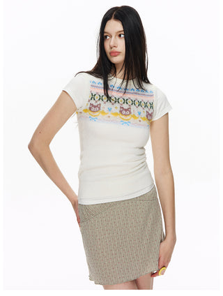 [NECY] Mimora Fair Isle Jacquard Knit Series