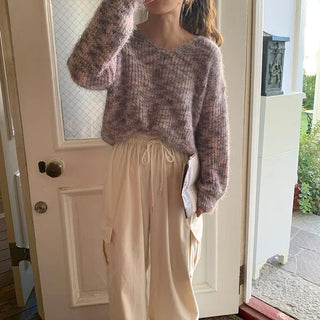 Mixed-color knit