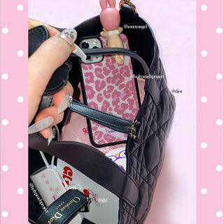 [MADE] Leopard Pink Glass Bumper iPhone Case