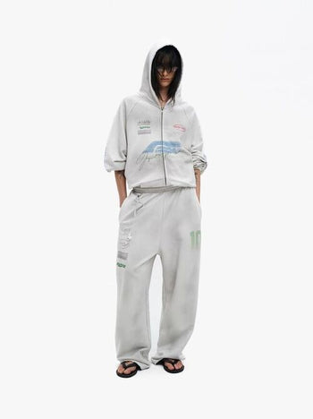 [MASONPRINCE] Racing Club Anniversary Sweat Set