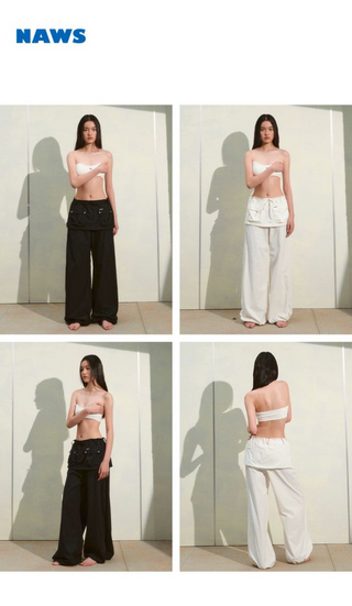 [NOTAWEAR] Layered Paratrooper Pants