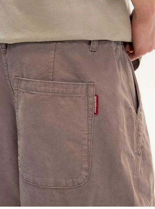 [Monterest] Washed Pleated Wide Leg Parachute Pants