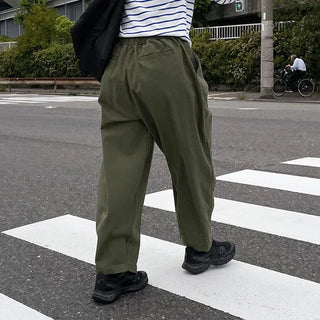 cotton balloon pants (khaki)